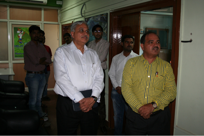 Visit of Dr. Shailesh Nayak with Dr. G. Beig at ENVIS Centre                                                                                                                                                                                                                                                